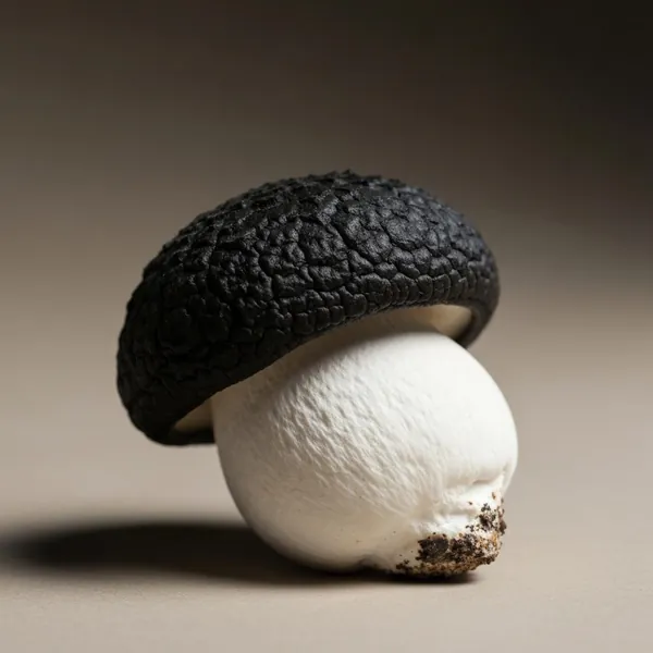 Fungus, white back black, dried