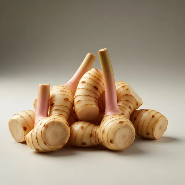 Galangal, peeled, raw