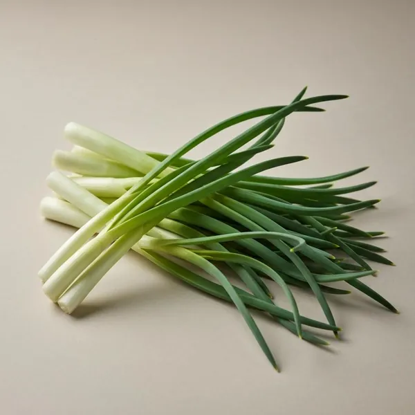 Garlic shoots, raw
