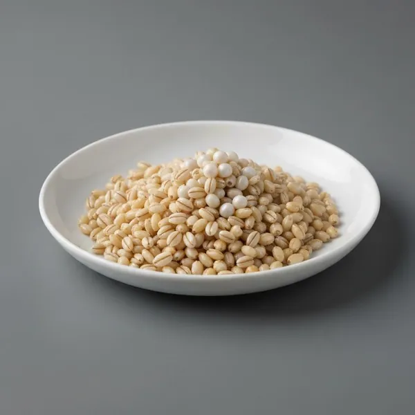 Grain, barley, pearl, cooked
