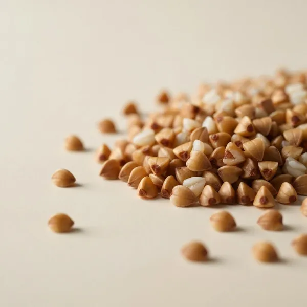 Grain, buckwheat kernels, cooked