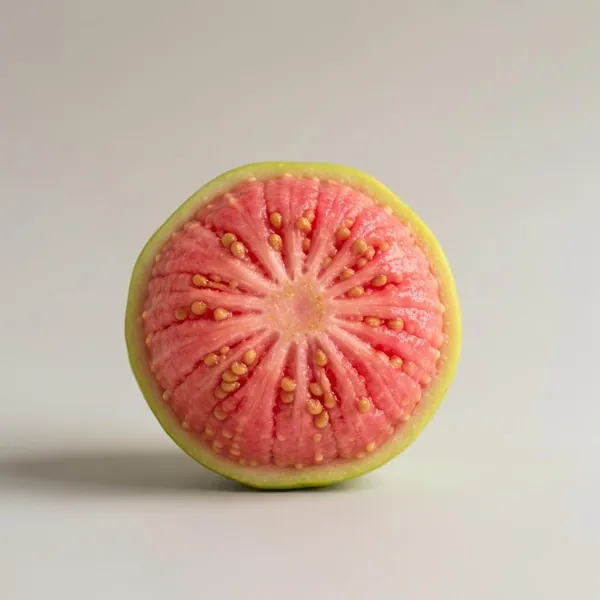 Guava, ripe, peeled, raw