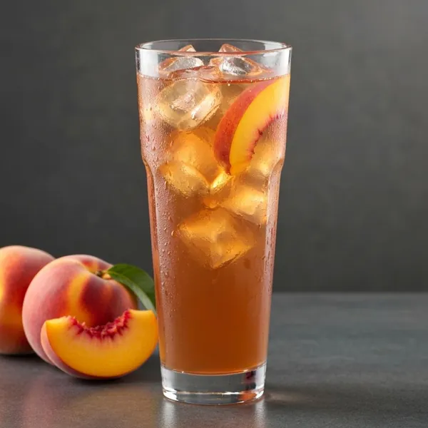 Iced tea drink, Peach, Freed Beverages