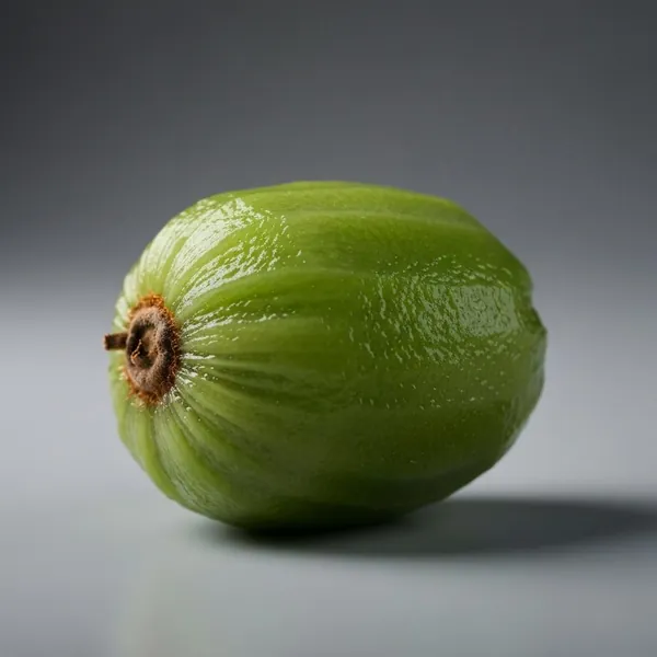 Kiwifruit, green, peeled, raw