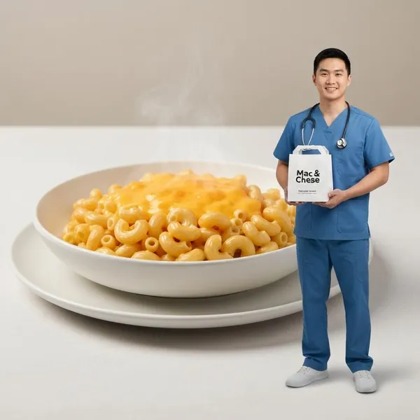 Mac & Cheese, Prepared Meal Delivery, Field Doctor