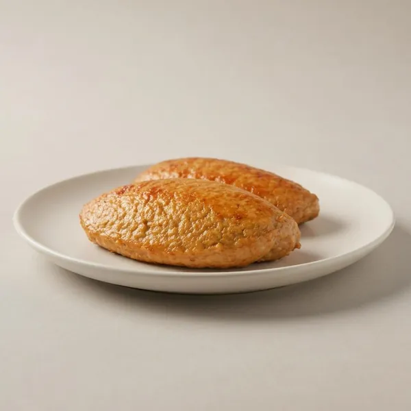 Meat alternative, vegetarian, false chicken (soy bean based)