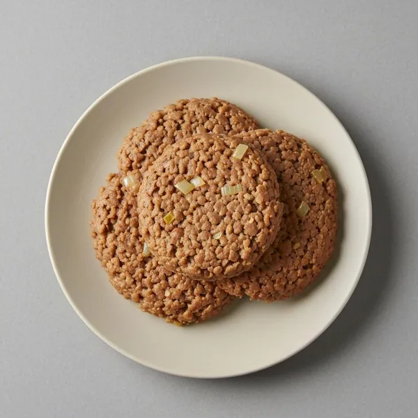 Meat alternative, vegetarian, mince (wheat protein based, contains onion), cooked