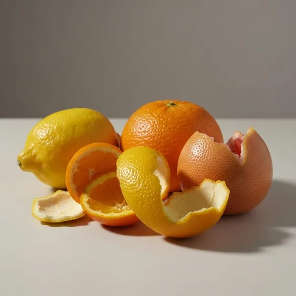 Mixed peel, citrus fruits