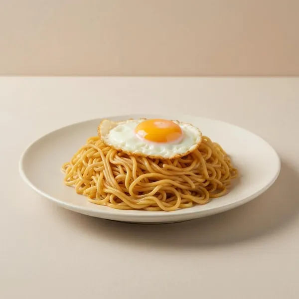 Noodle, egg (wheat), cooked