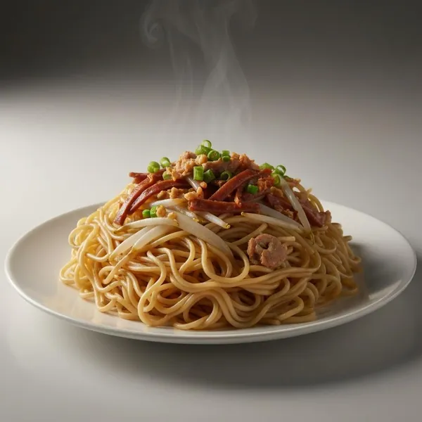 Noodle, vermicelli, wheat (Amoy), cooked