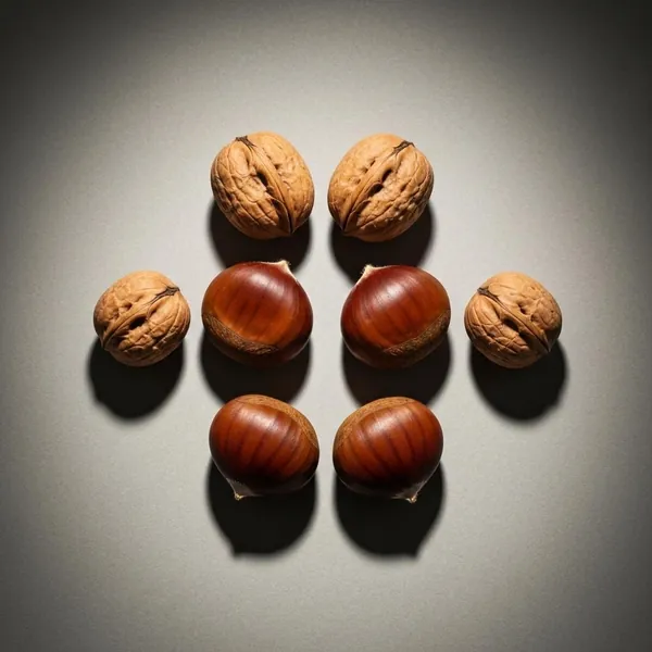 Nut, chestnut, shelled, boiled