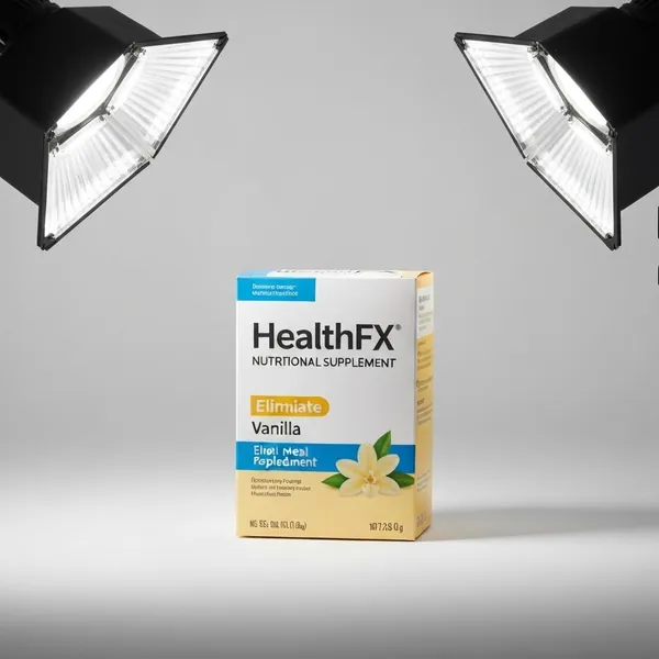 Nutritional supplement, Eliminate Meal Replacement, Vanilla, HealthFX