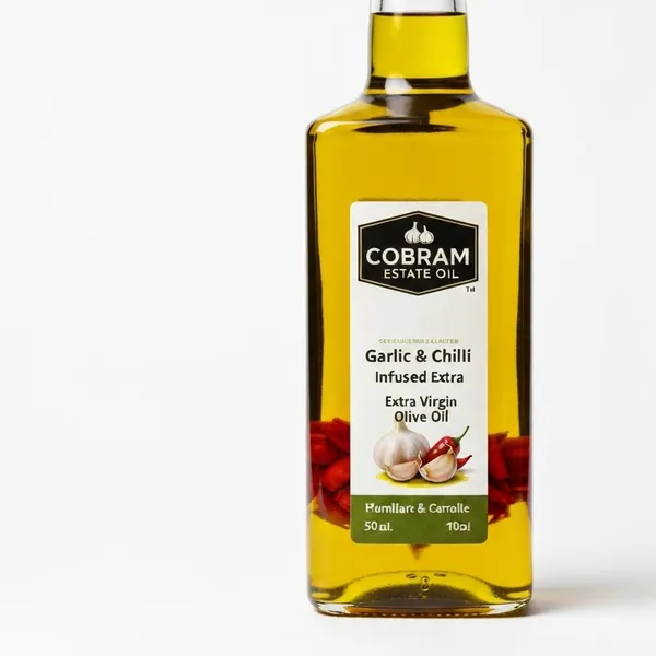 Oil, Garlic & Chilli Infused Extra Virgin Olive Oil, Cobram Estate