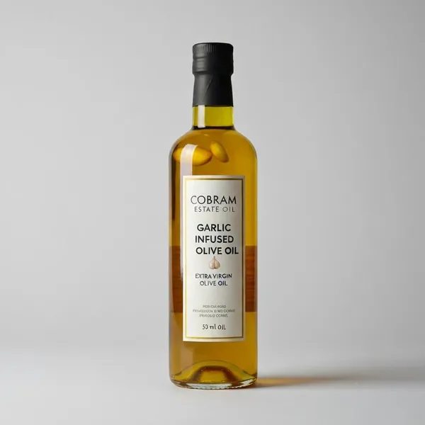 Oil, Garlic Infused Extra Virgin Olive Oil, Cobram Estate