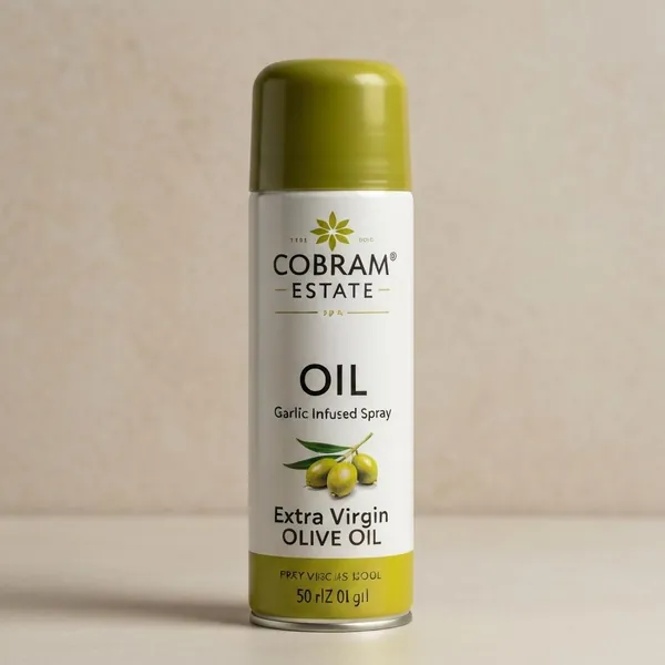 Oil, Garlic Infused Spray, Extra Virgin Olive Oil, Cobram Estate