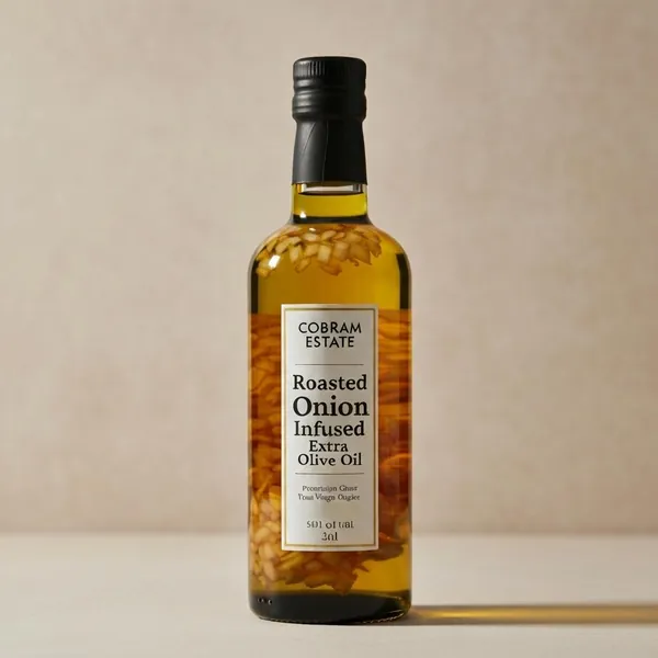 Oil, Roasted Onion Infused Extra Virgin Olive Oil, Cobram Estate