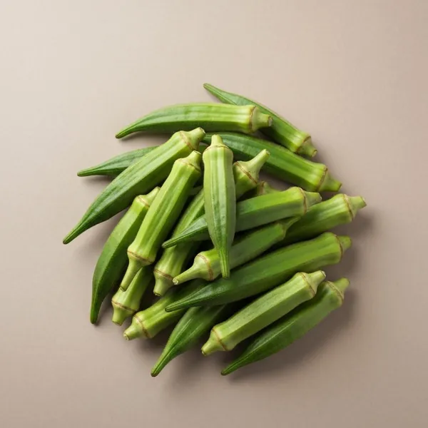 Okra, raw