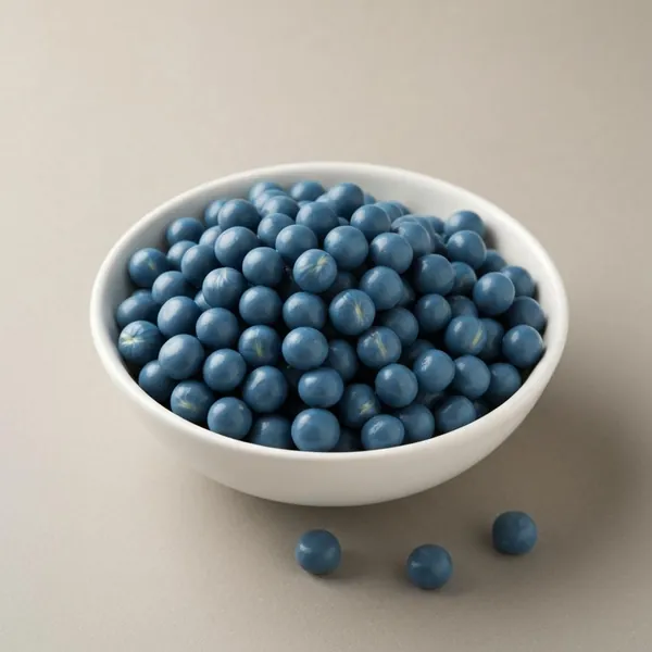 Pea, blue, whole, dried, boiled, drained