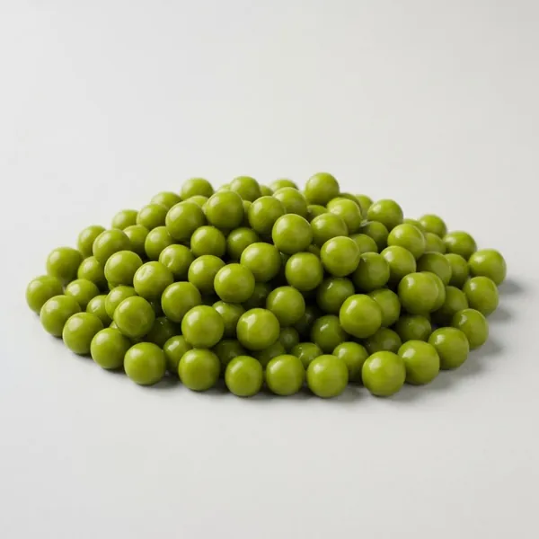 Peas, green, canned, drained