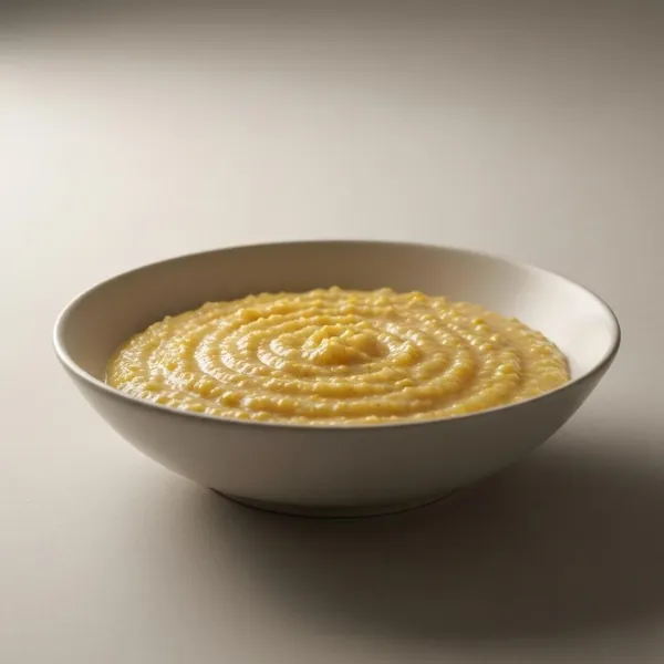 Porridge, maize, cooked