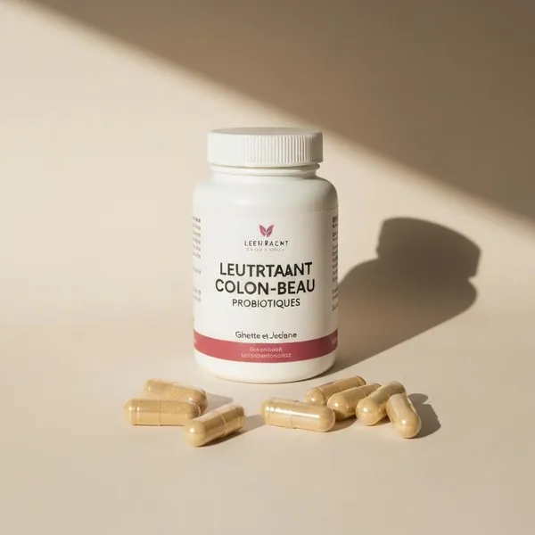 Probiotic, Lieutenant Colon-Beau Probiotiques, capsules, Ginette et Josiane