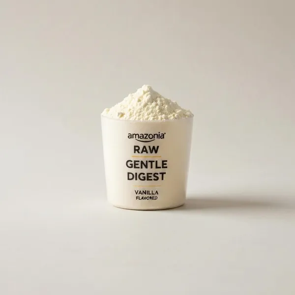 Protein powder, Raw Gentle Digest, Vanilla, Amazonia