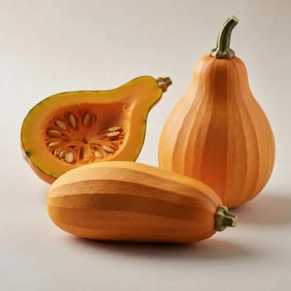 Pumpkin / Squash, Delicata, peeled, raw