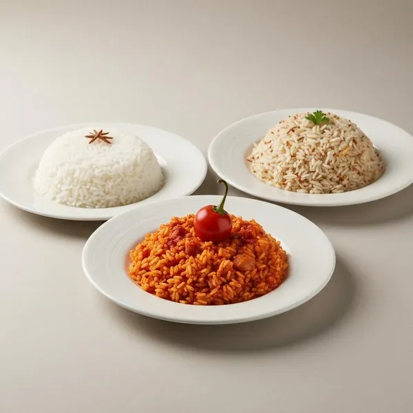 Rice, seasoned rice, Spicy Tomato Chili Rice with Paprika, Cozumi