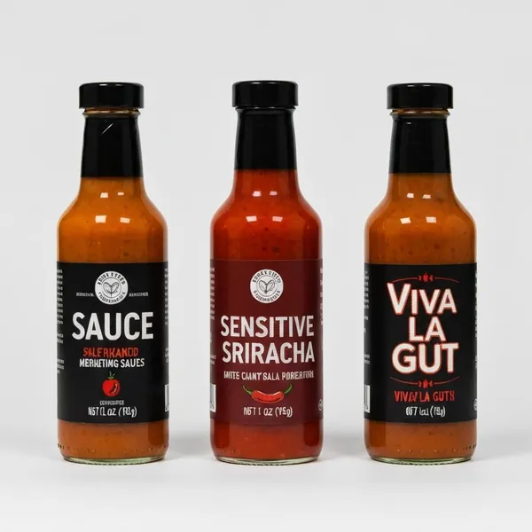 Sauce, Sensitive Sriracha, Viva La Gut