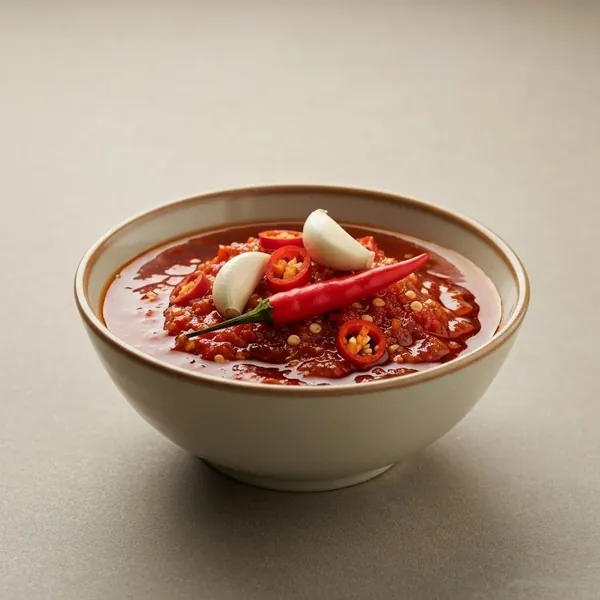 Sauce, sweet chilli (contains garlic), Asian style