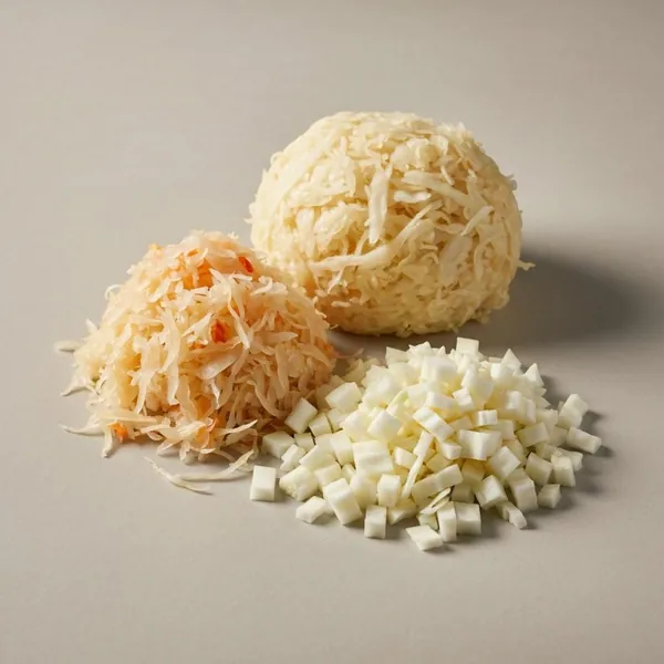 Sauerkraut, white cabbage, drained