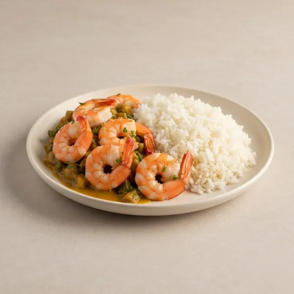 Savory Shrimp & Rice, Prepared Meal Delivery, ModifyHealth
