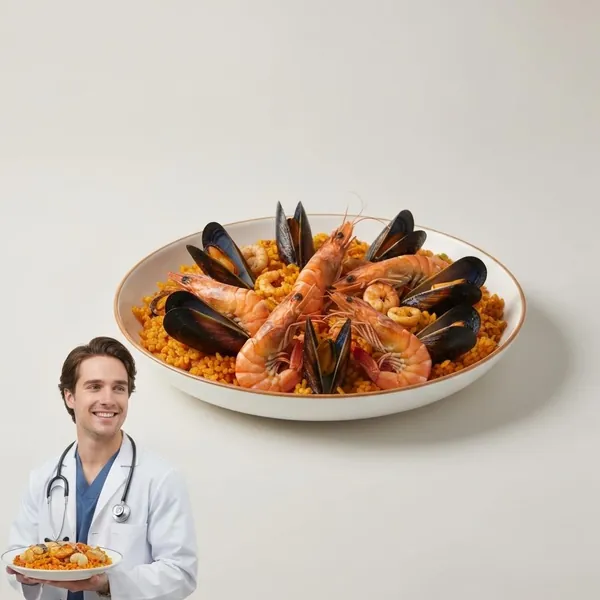 Seafood Paella, Prepared Meal Delivery, Field Doctor