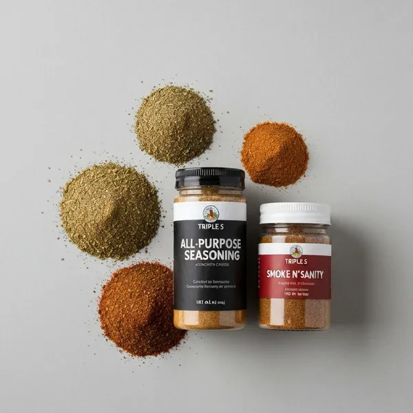 Seasoning, Triple S, All Purpose Seasoning, Smoke N Sanity