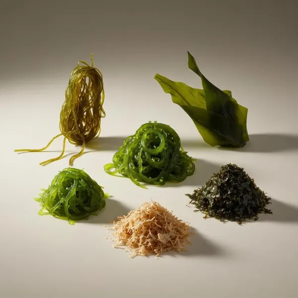 Seaweed, wakame, flakes, dried