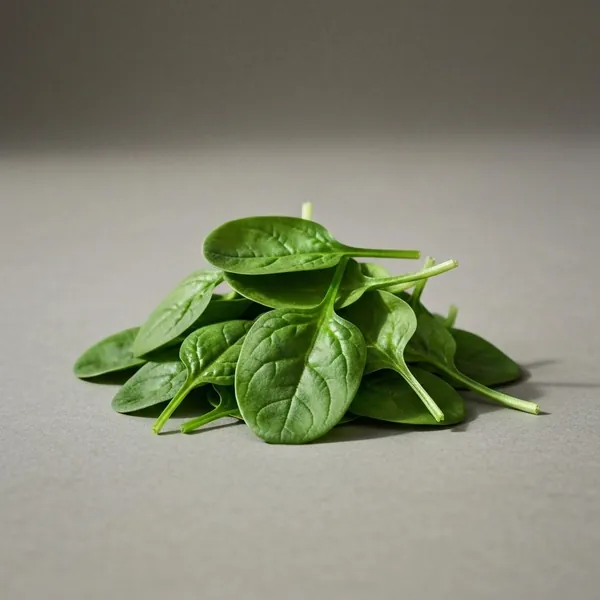 Spinach, baby, raw