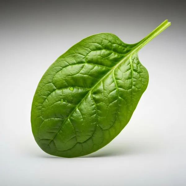 Spinach, English, raw