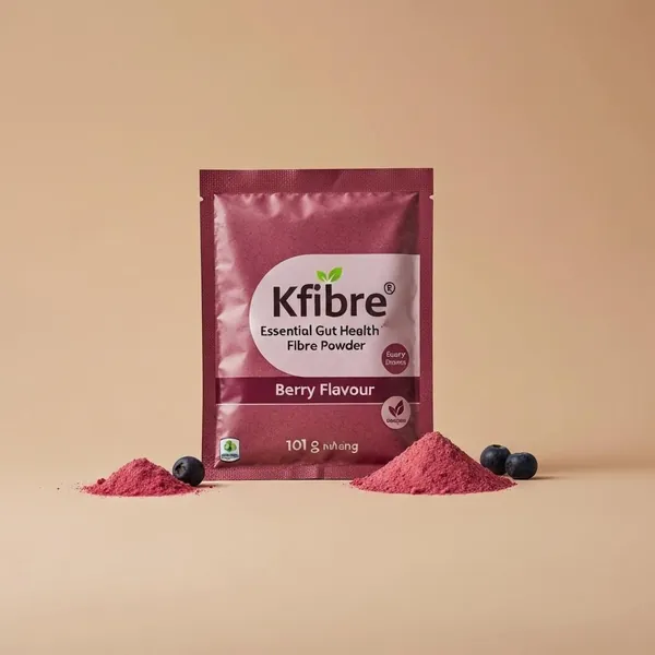 Supplement powder, Kfibre® Essential Gut Health Fibre, Berry, sachets, Kfibre®