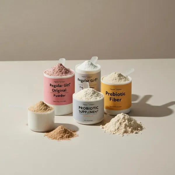 Supplement powder, Regular Girl® Original Powder, Prebiotic Fiber and Probiotic Supplement