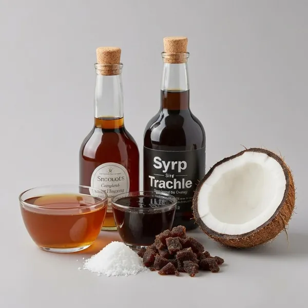 Syrup, treacle, coconut