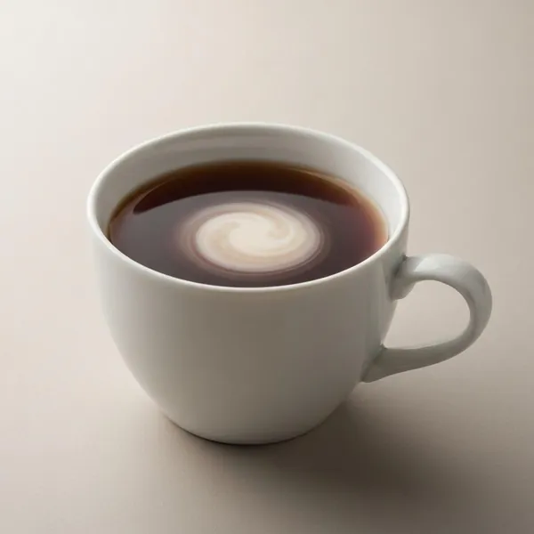 Tea, black, weak, cow's milk