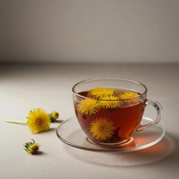 Tea, dandelion, strong