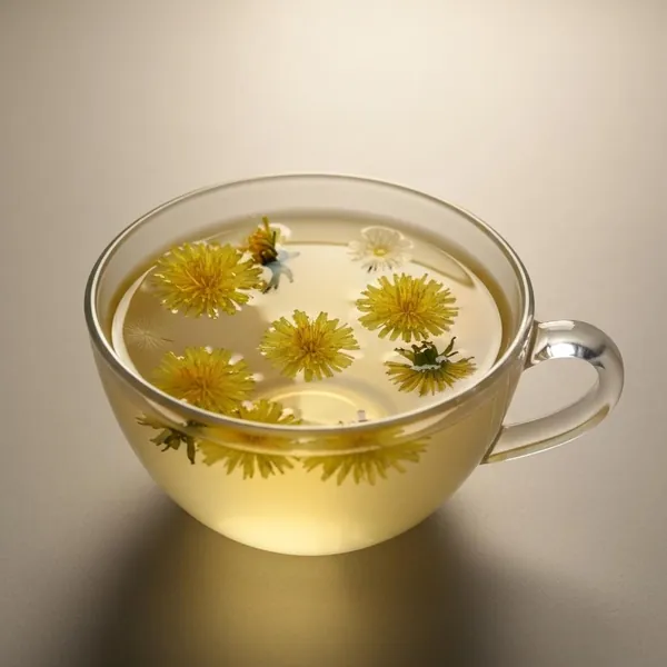 Tea, dandelion, weak