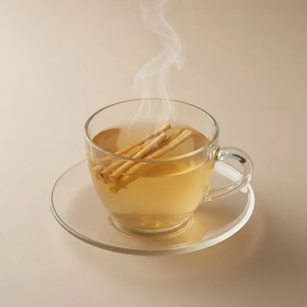 Tea, herbal (contains chicory root), weak