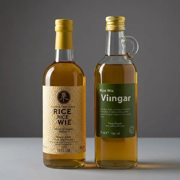Vinegar, rice wine