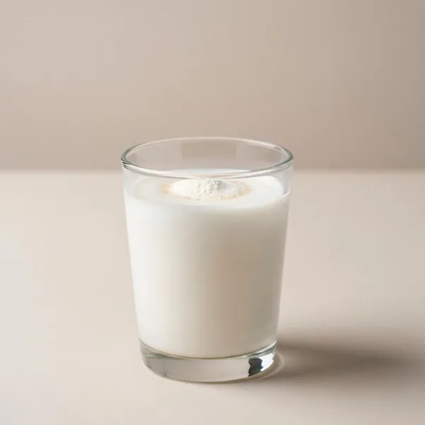 White coffee, instant from powder